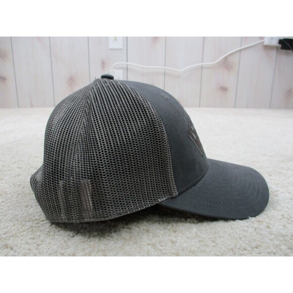 Poncho Hat Cap Snap Back Gray Trucker Adjustable Outdoors Casual Mens - Picture 6 of 9